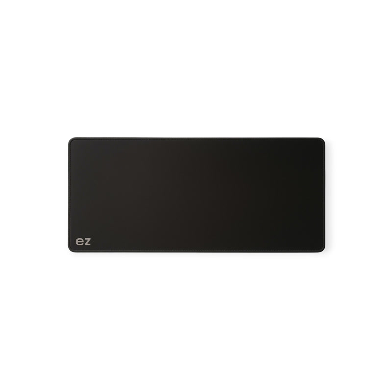 Image of Tapis de souris gaming Gamezelle Charcoal Black grand format (étendu) (900×400 mm)