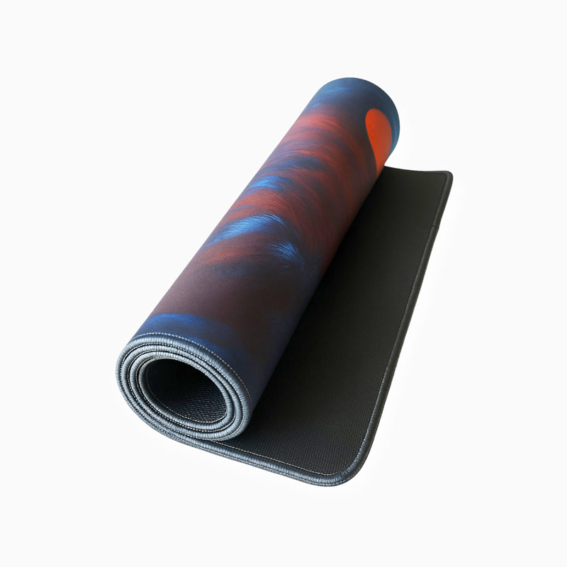 Image of Tapis de souris gaming Gamezelle Curious Cat grand format (étendu) (800×300 mm)