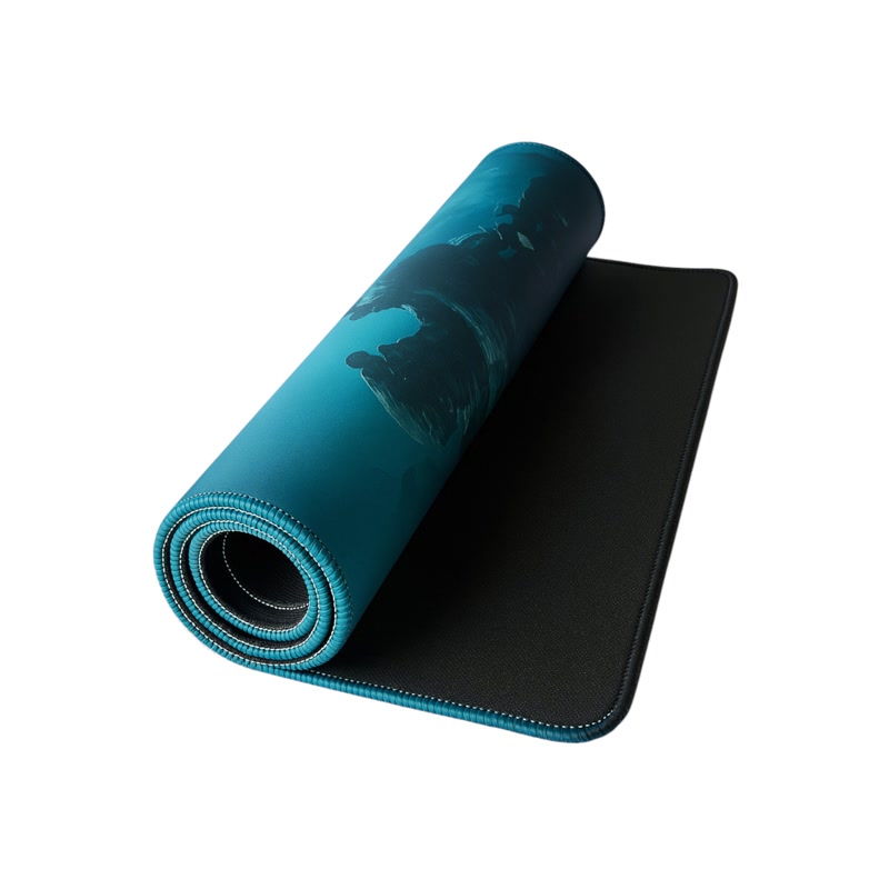 Image of Tapis de souris gaming Gamezelle Ghost Special Forces Trident grand format (étendu) (800×300 mm)